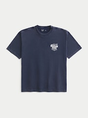 Hollister Back Graphic Print Short Sleeve T-Shirt - Image 3 of 4