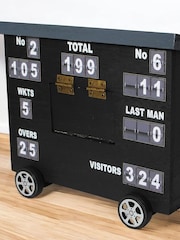 Jeray Black Cricket Scoreboard Desk Tidy - Image 4 of 6