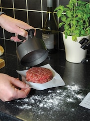 Jeray Silver Man Burger Press - Image 4 of 6
