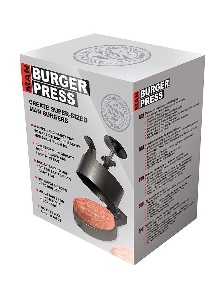 Jeray Silver Man Burger Press - Image 6 of 6