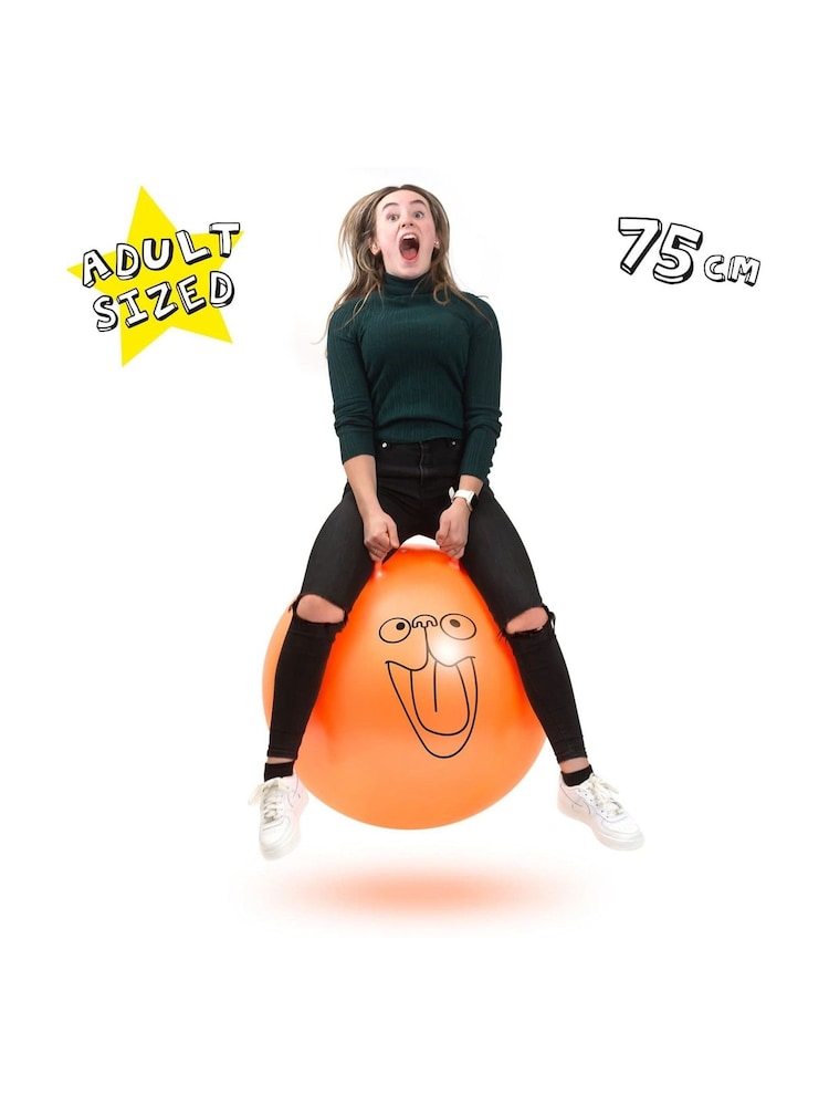 Jeray Orange Giant Retro Adults Space Hopper - Image 2 of 4