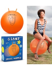 Jeray Orange Giant Retro Adults Space Hopper - Image 4 of 4