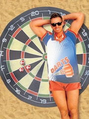Jeray Green Dart Board Towel & Targets Dart Game - Image 3 of 4