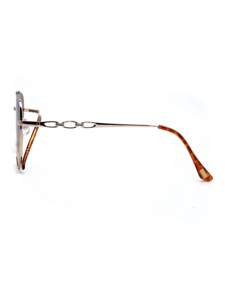 Storm Metal Chain Arm Teardrop Sunglasses - Image 2 of 2