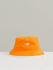 Reiss Papaya Orange Fan Bucket Hat - Image 2 of 6
