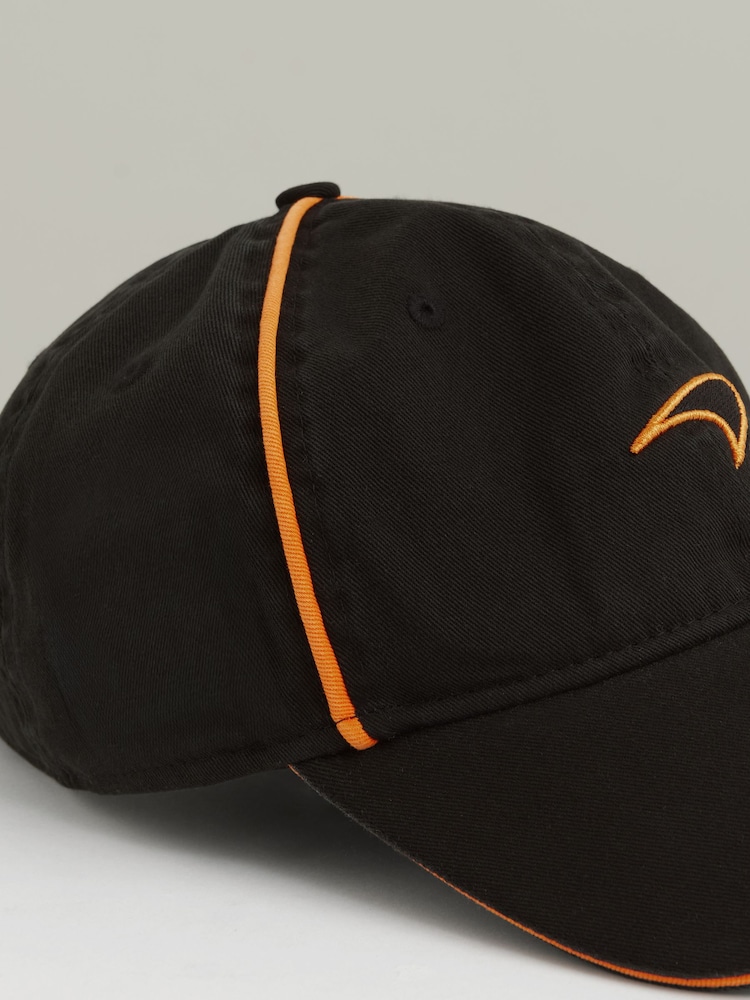 Reiss Black Washed Twenty Hat - Image 5 of 5