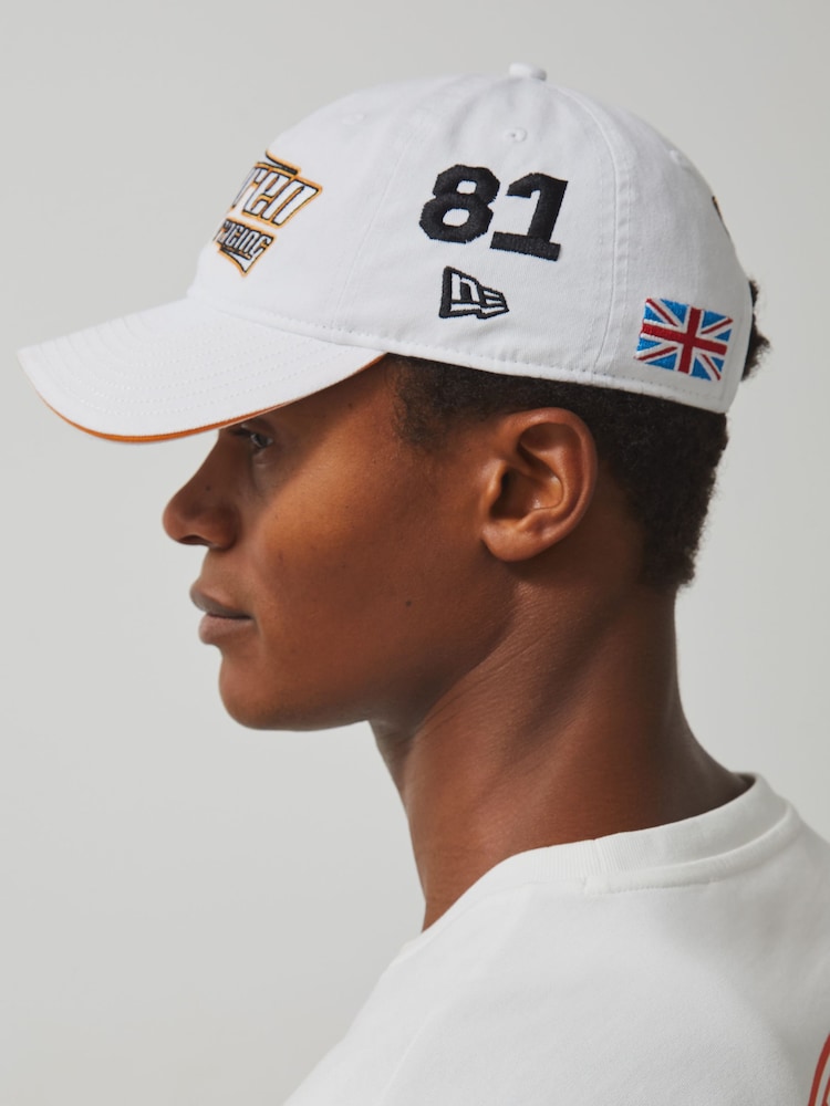 Reiss White 9Twenty McLaren Racing Heritage Cap Unisex Fit - Image 1 of 6 Reiss White 9Twenty McLaren Racing Heritage Cap Unisex Fit - Image 1 of 6