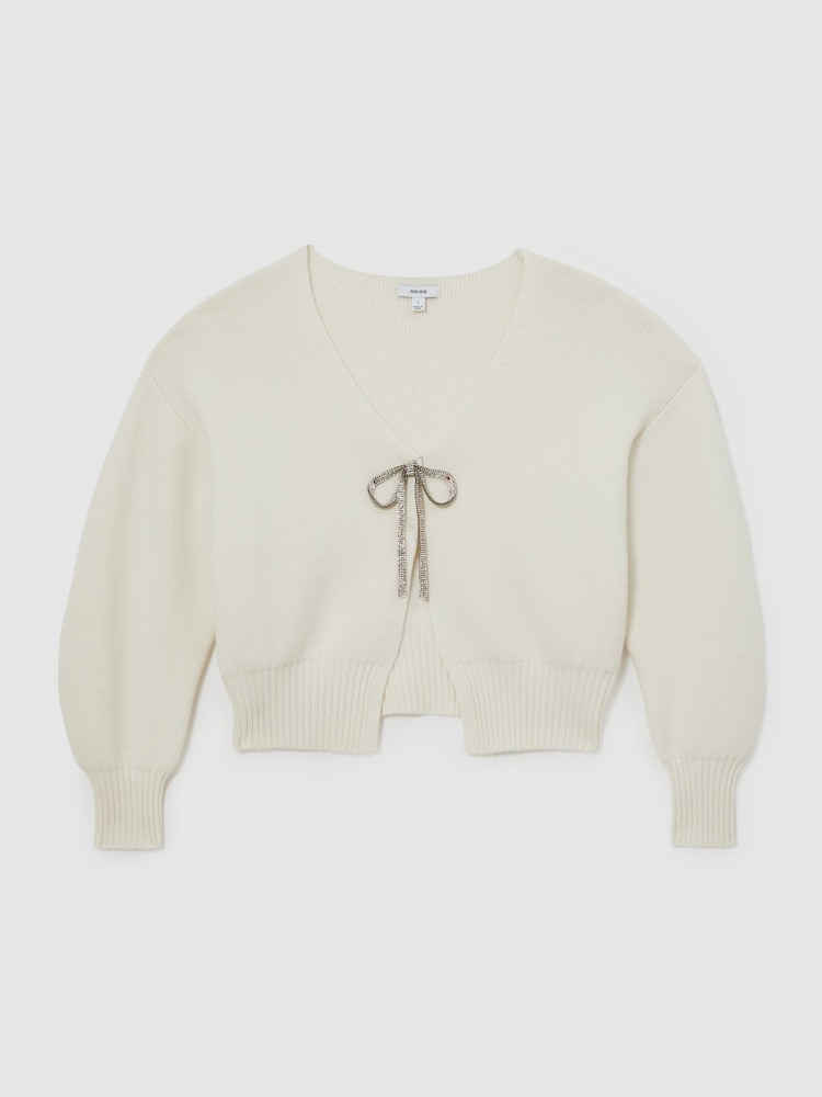 Reiss Cream Beau Cardigan - Image 2 of 6