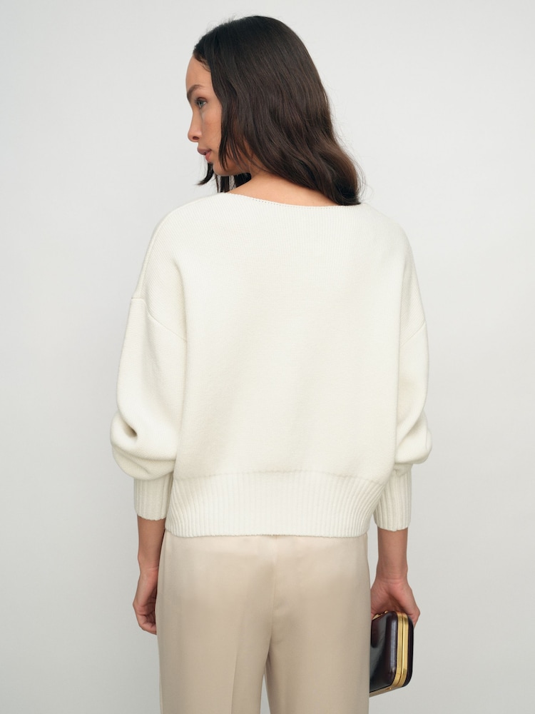 Cardigan à Sequins Beige C&A YESSICA Taille XS - Occasion En Très Bon état