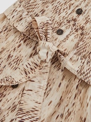 Reiss Malika Animal Print Shirt - Imagen 6 de 6