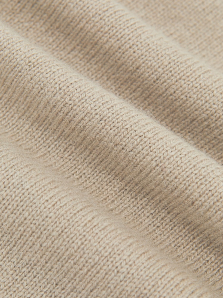 Reiss Sage Green Mimi 100% Cashmere Crew-Neck Jumper - Image 6 of 6