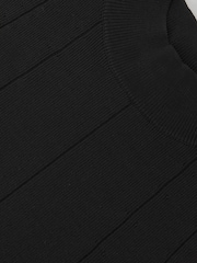 Reiss Black Milan High Neck Sleeveless Top - Image 5 of 5
