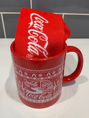 Kimm & Miller Coca-Cola Mug & Socks - Image 1 of 3