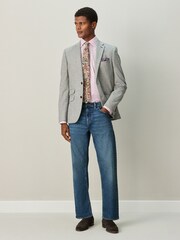 Red Stripe/Paisley Regular Fit Shirt And Tie Set - Image 3 of 8