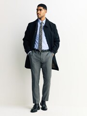 Blue Stripe/Green Geometric Regular Fit Shirt And Tie Set - Image 3 of 8