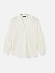 Mint Velvet White Throw On Shirt - Image 5 of 7