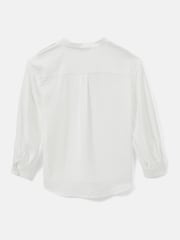 Mint Velvet White Throw On Shirt - Image 6 of 7
