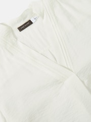 Mint Velvet White Throw On Shirt - Image 7 of 7