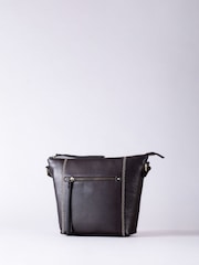 Castanho - Lakeland Leather Castlerigg Cross-Body Bag - Imagem 1 de 9