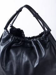 Lakeland Leather Black Newland Slouch Tote Bag - Image 3 of 6