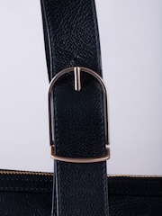 Lakeland Leather Black Newton Tote Bag - Image 3 of 4