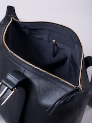 Lakeland Leather Black Newton Tote Bag - Image 4 of 4
