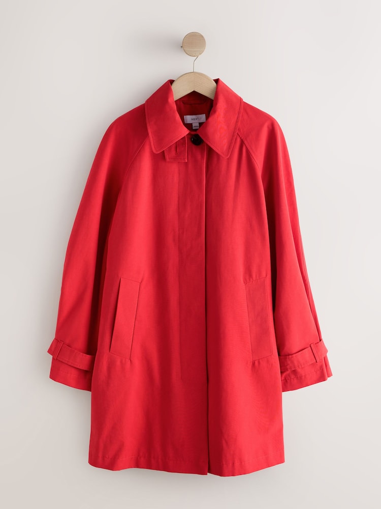 Red Dolly Trench Coat - Image 1 of 3 Red Dolly Trench Coat - Image 1 of 3