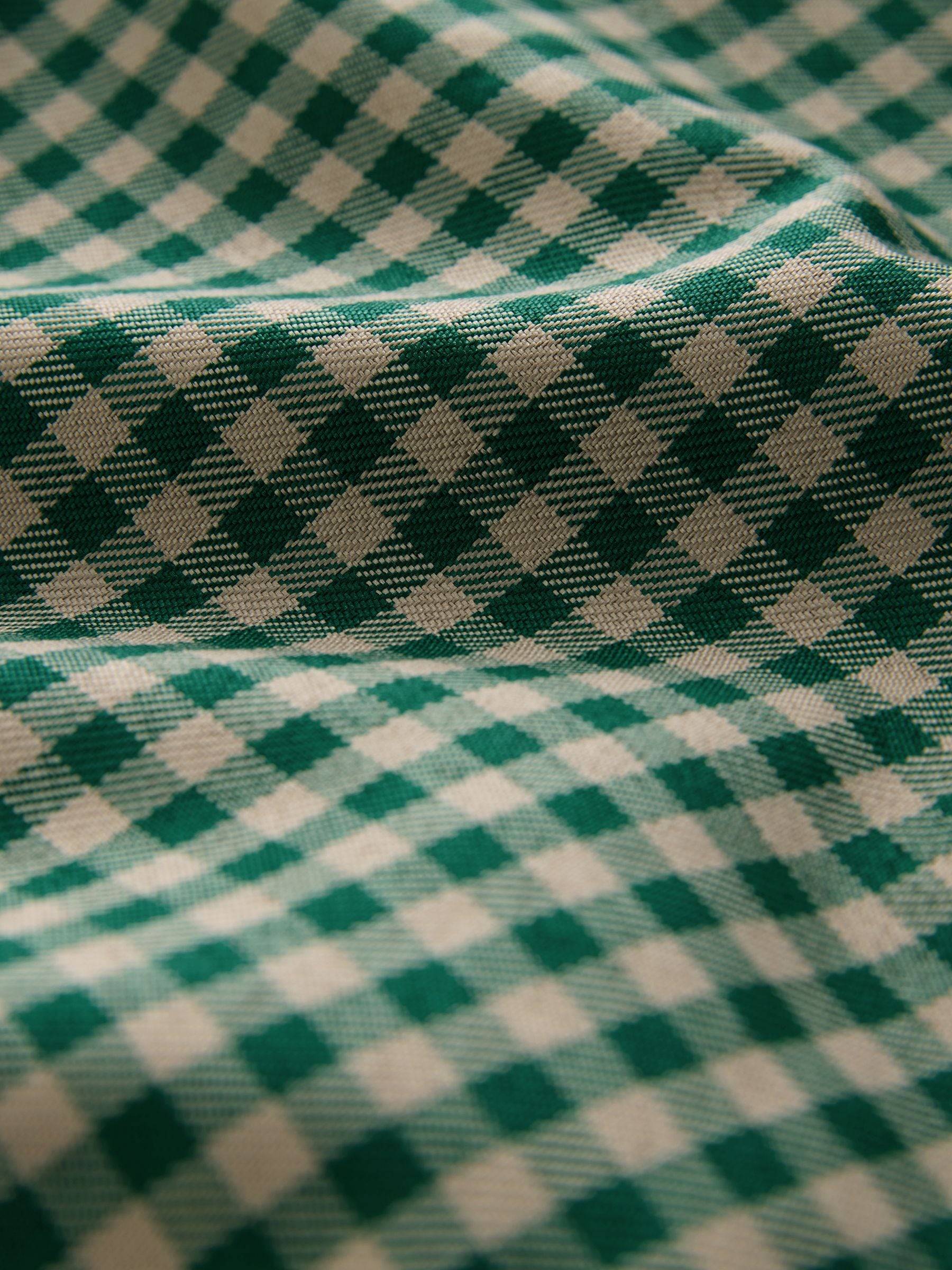 Buy Green Check Reversible Trench Coat from Next USA