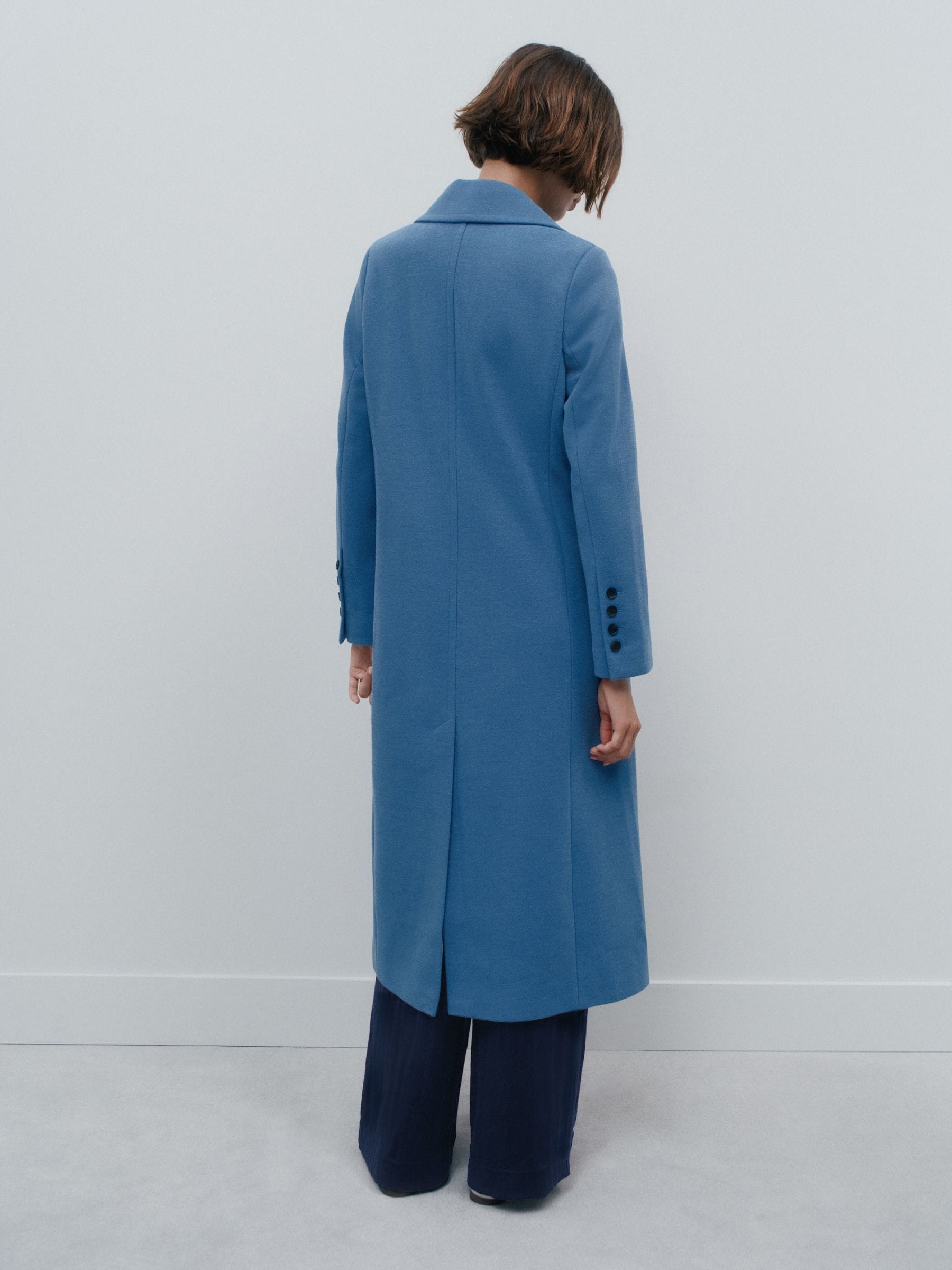 Buy Bright Blue Revere Coat from Next USA