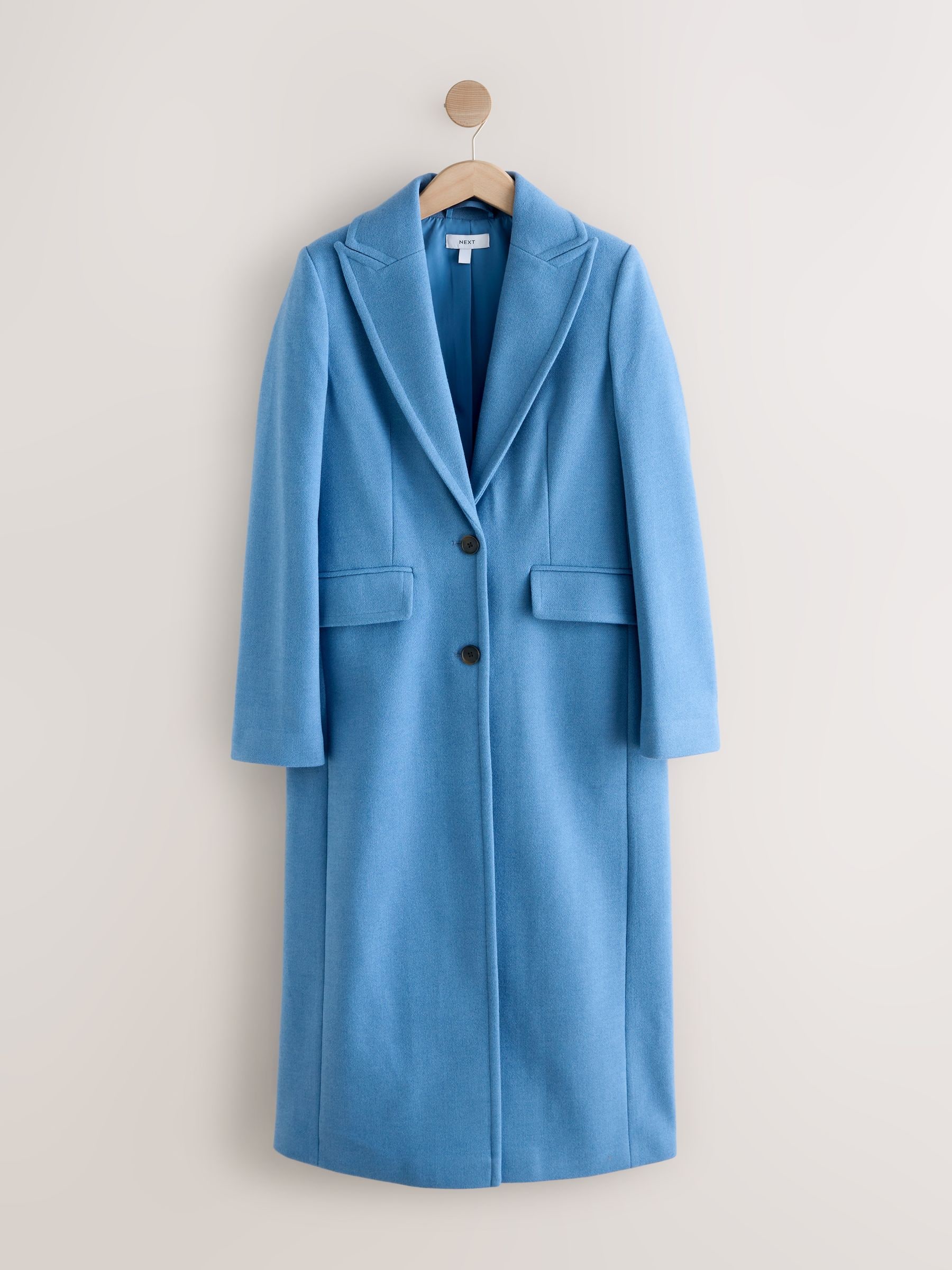 Buy Bright Blue Revere Coat from Next USA