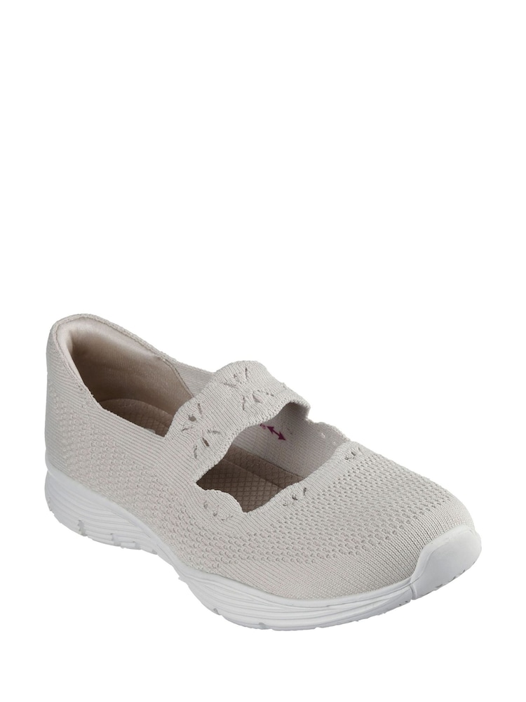 Skechers Cream Seager Cute N Coy Shoes - Image 2 of 3
