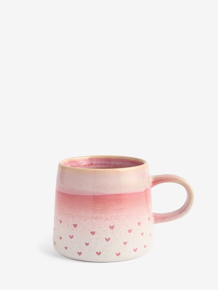 Pink Reactive Heart Mug - Image 3 of 3
