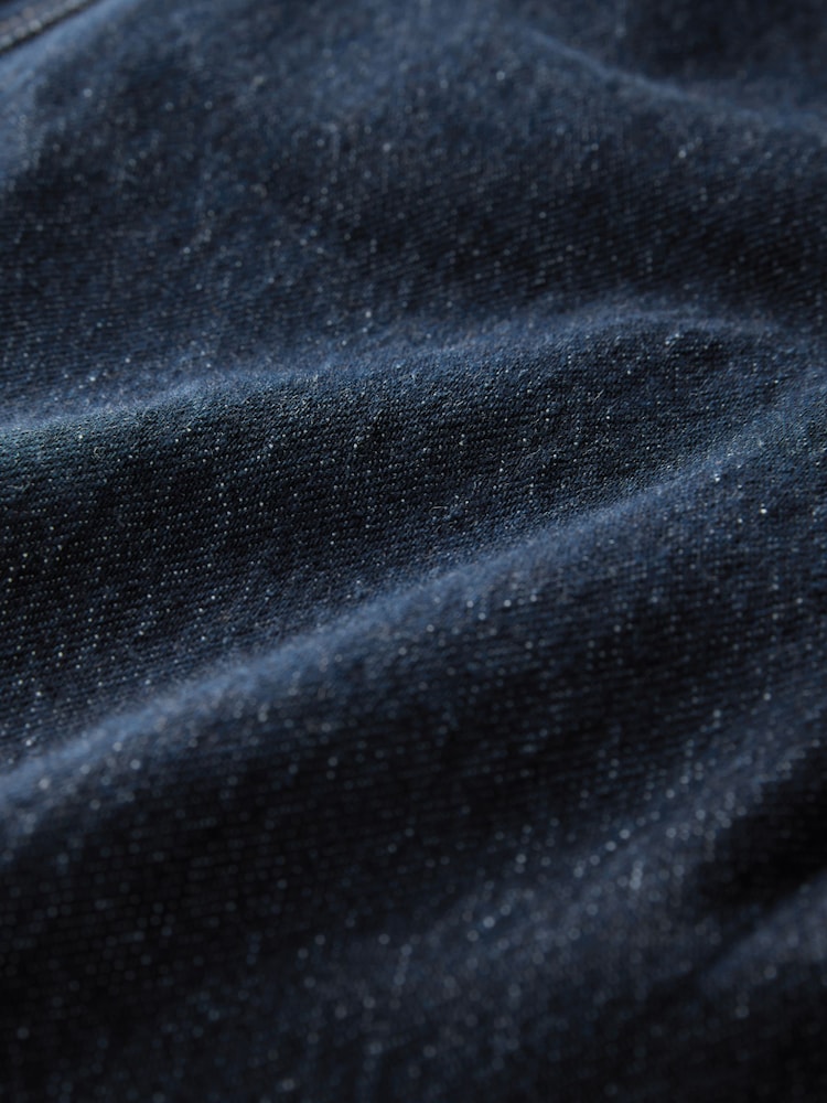 Rinse Blue Wide Leg Barrel Denim Jeans - Image 9 of 9