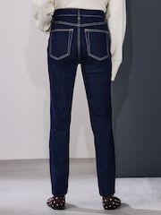 Rinse Blue Mid Rise Stretch Skinny Jeans - Image 3 of 7