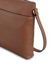 Radley Large Pockets Ziptop Cross-Body Brown Bag - Image 3 of 4