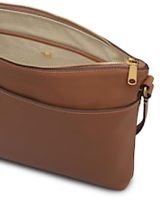 Radley Large Pockets Ziptop Cross-Body Brown Bag - Image 4 of 4