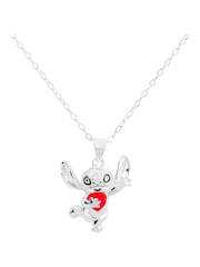 Peers Hardy Silver Tone 925 Stitch Enamel Heart Pendant Chain Necklace - Image 1 of 3