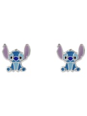 Peers Hardy Silver Tone 925 Stitch Sterling Enamel Stud Earrings - Image 1 of 3