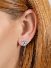 Peers Hardy Silver Tone 925 Stitch Sterling Enamel Stud Earrings - Image 2 of 3