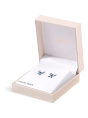 Peers Hardy Silver Tone 925 Stitch Sterling Enamel Stud Earrings - Image 3 of 3