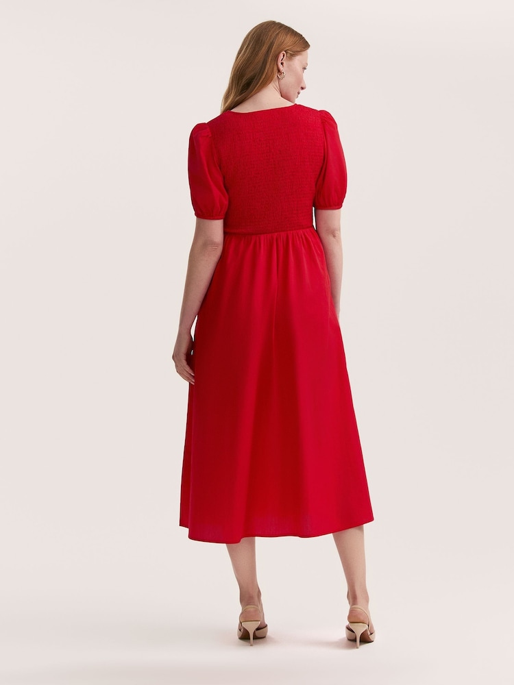 Finery Red Jamilla Dress - Image 2 of 5