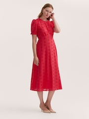 Finery Coral Mela Dress - Image 1 of 4