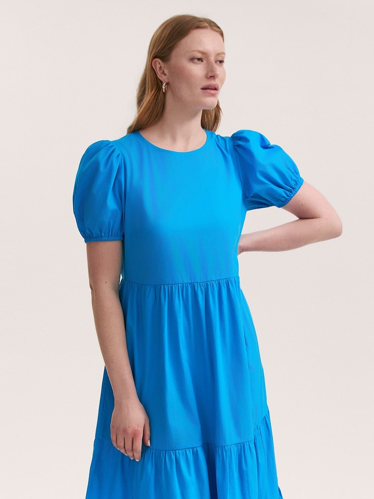Finery Blue Genevive Dress - Image 2 of 5