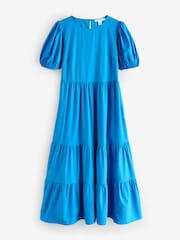 Finery Blue Genevive Dress - Image 5 of 5