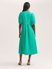 Finery Green Chloe Dress - Image 4 of 5