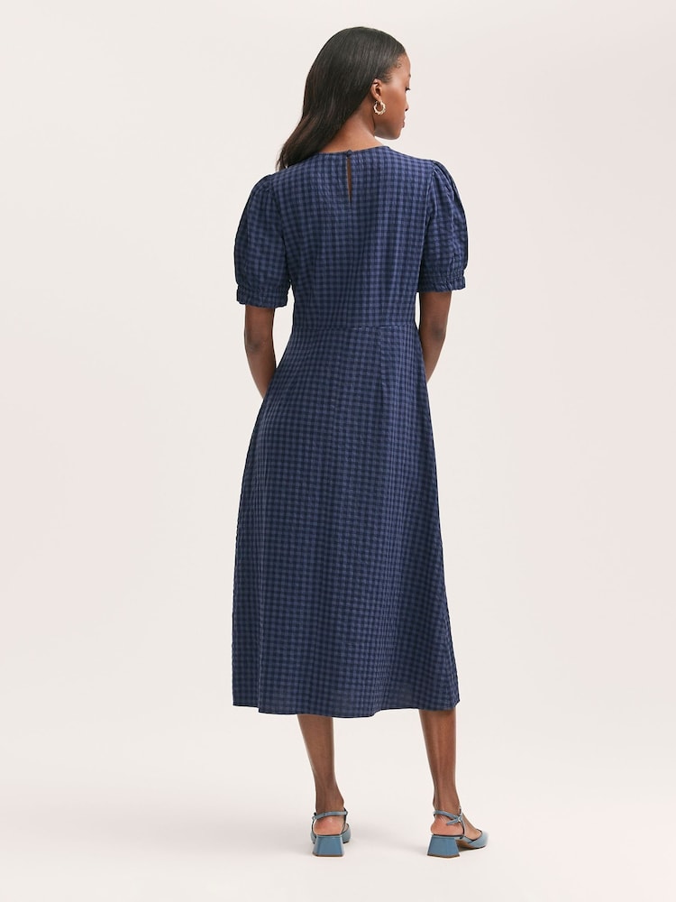 Finery Blue Mela Dress - Image 2 of 5