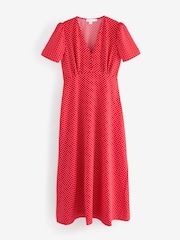 Finery Red Nieve Dress - Image 5 of 5