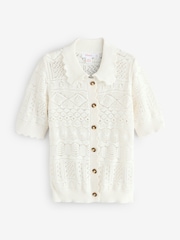 Finery Cream Marlowe Cardigan - Image 5 of 5
