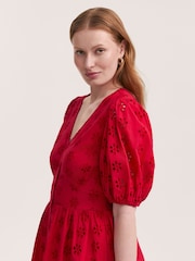 Finery Red Una Dress - Image 3 of 5