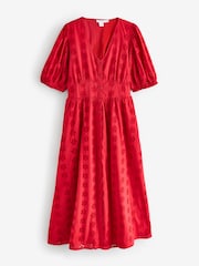 Finery Red Una Dress - Image 5 of 5